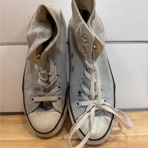 Converse Beige High-Top Sneakers